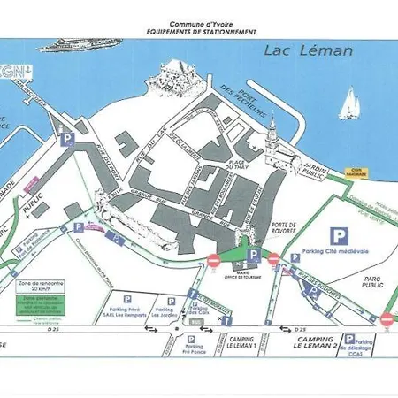 Apartament Les Platanes Yvoire